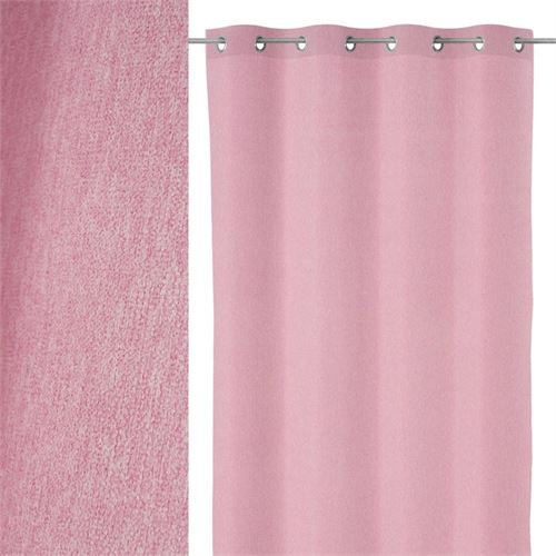 800836 CORTINADO FLAT FABRIC AURA ROSA