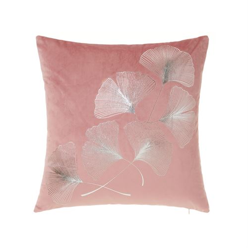 ALMOFADA VELUDO GINKO 45X45CM POLIESTER