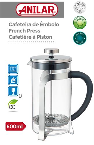 2906101 CAFETEIRA/PRENSA FR600ML