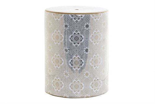 MESA APOIO CERAMICA 33,5X33,5X43CM JAPONÊS