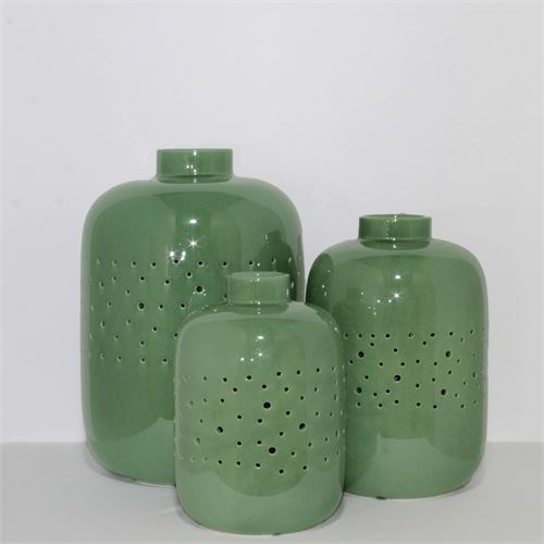 C95B JARRA BOLERO VERDE 27CM