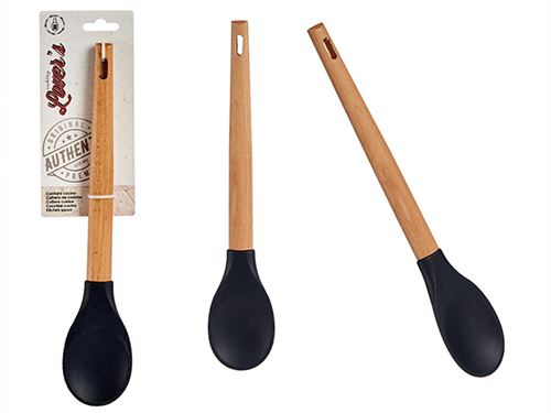 81164 COLHER SILICONE PEGA MDF 30CM