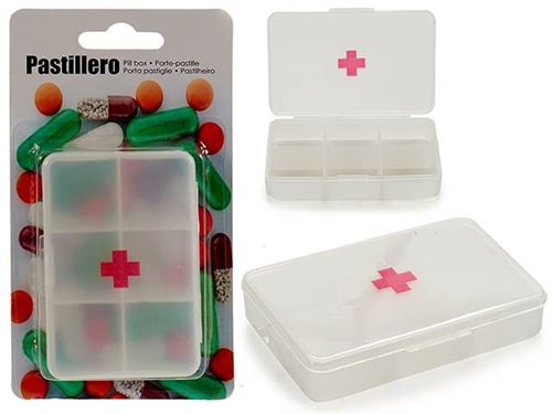 22383 PORTA COMPRIMIDOS 6 DIV