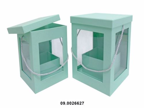 09.0026627 CAIXA CARTAO CJ.2 VERDE