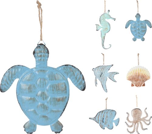 557104260 CONCHA DECORATIVA MTL 12X11