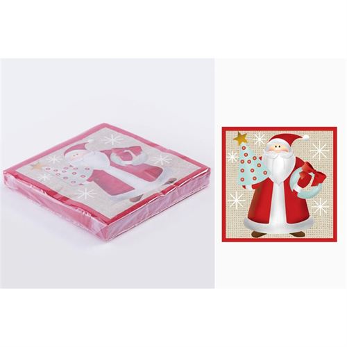 P21186627 GUARDANAPOS NATAL 20PÇS