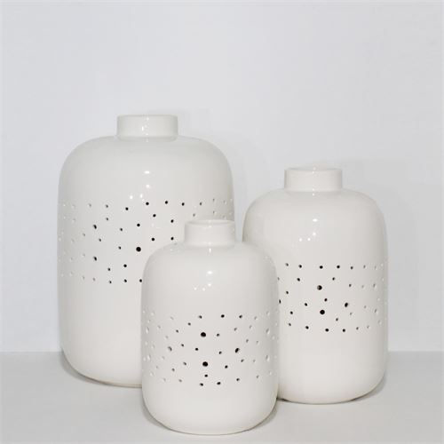 C94B JARRA BOLERO CREME 33CM