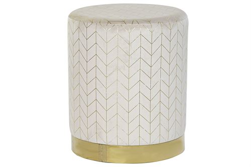 PUFF POLIESTER METAL 28X28X33