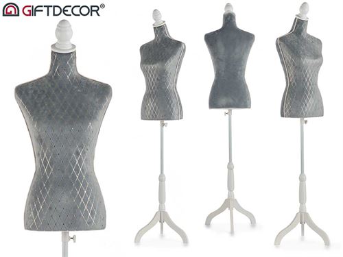 83946 MANEQUIM EXTENSIVEL VELUDO 80CM