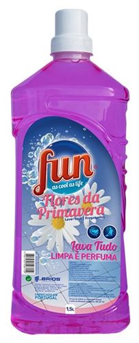 FUN LAVA TUDO FLORES PRIMAVERA 1,5LT (CX-8)