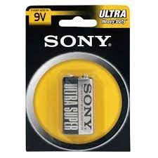 SONY  PILHA SALINAS 9V 6F22 TX.EC