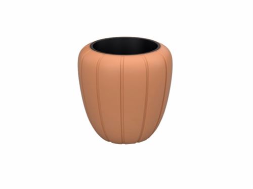 14176 VASO PL GAJA COR TERRACOTA 40X43CM