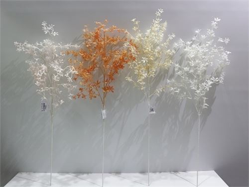 30353 HASTE PL FOLHINHAS ARTIFICIAL PASTEL