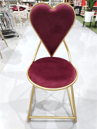 MB-166028 CADEIRA VELUDO METAL