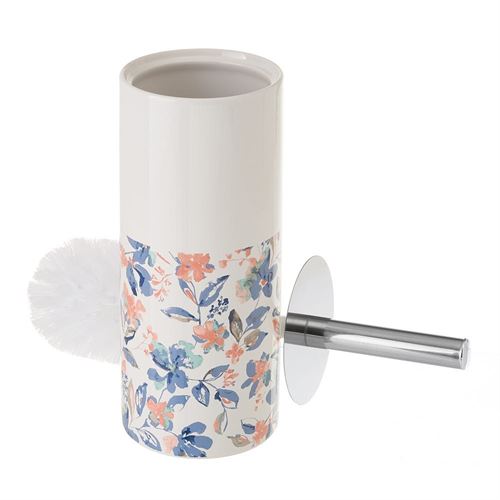 800585 PIAÇABA FLORAL 2 CERÂMICA 10X10X32