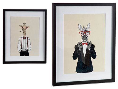 77516 QUADRO MOLDURA PRETA