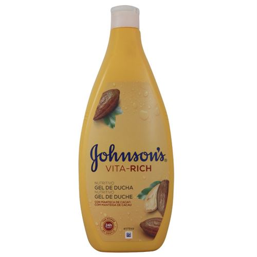 JOHNSONS GEL BANHO CACAU 750ML