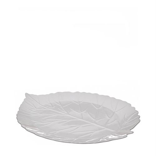 23980 PRATO CERAMICA FOLHA