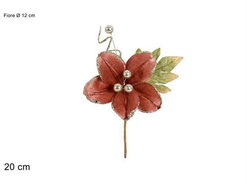 96689 FIORE VELLUTO 12 CM ROSA SP18542P