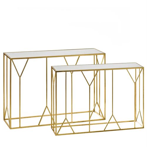 96530 CJ.2 CREDENCIAS METAL/VIDRO