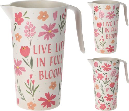 170459410 JARRO BAMBU E MELAMINE 12X21CM