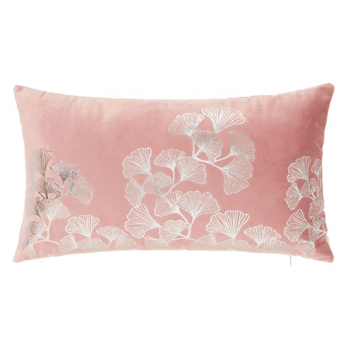 801793 ALMOFADA VELUDO GINKGO 30X50CM POLIESTER