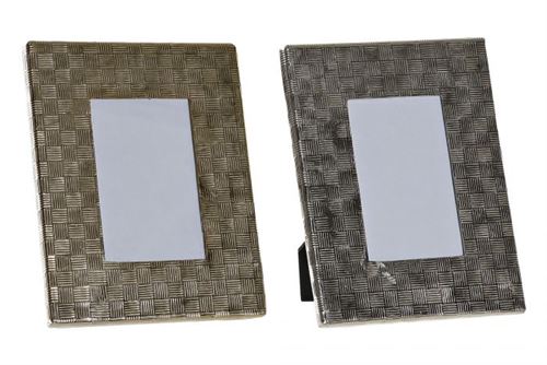 AL-185766 MOLDURA 10X15 ALUMÍNIO VIDRO 18,5X2X24 2 MOD.