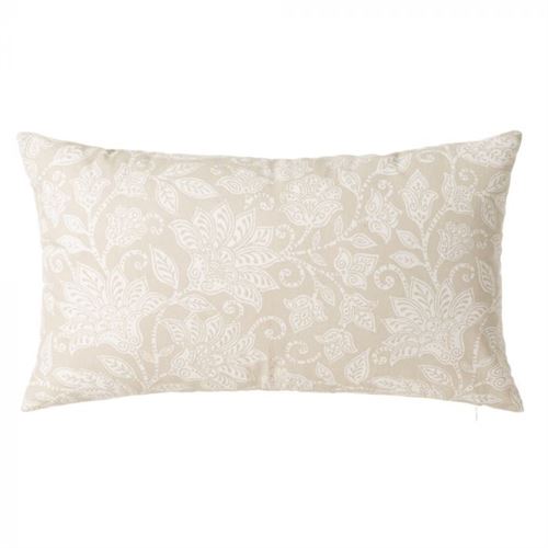 136485 ALMOFADA DELICATE ALG BEGE 50X30