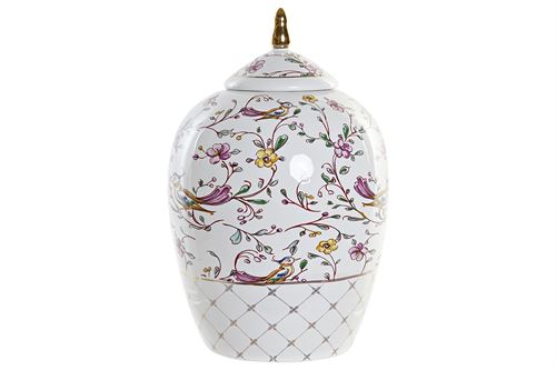 LD-183072 POTE DOLOMITE 16X16X25CM BRANCO