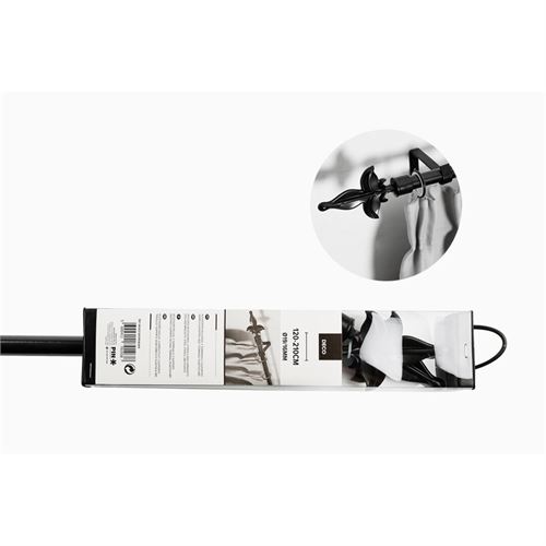 P131279193 VARAO CORTINADO 120-210CM PRETO